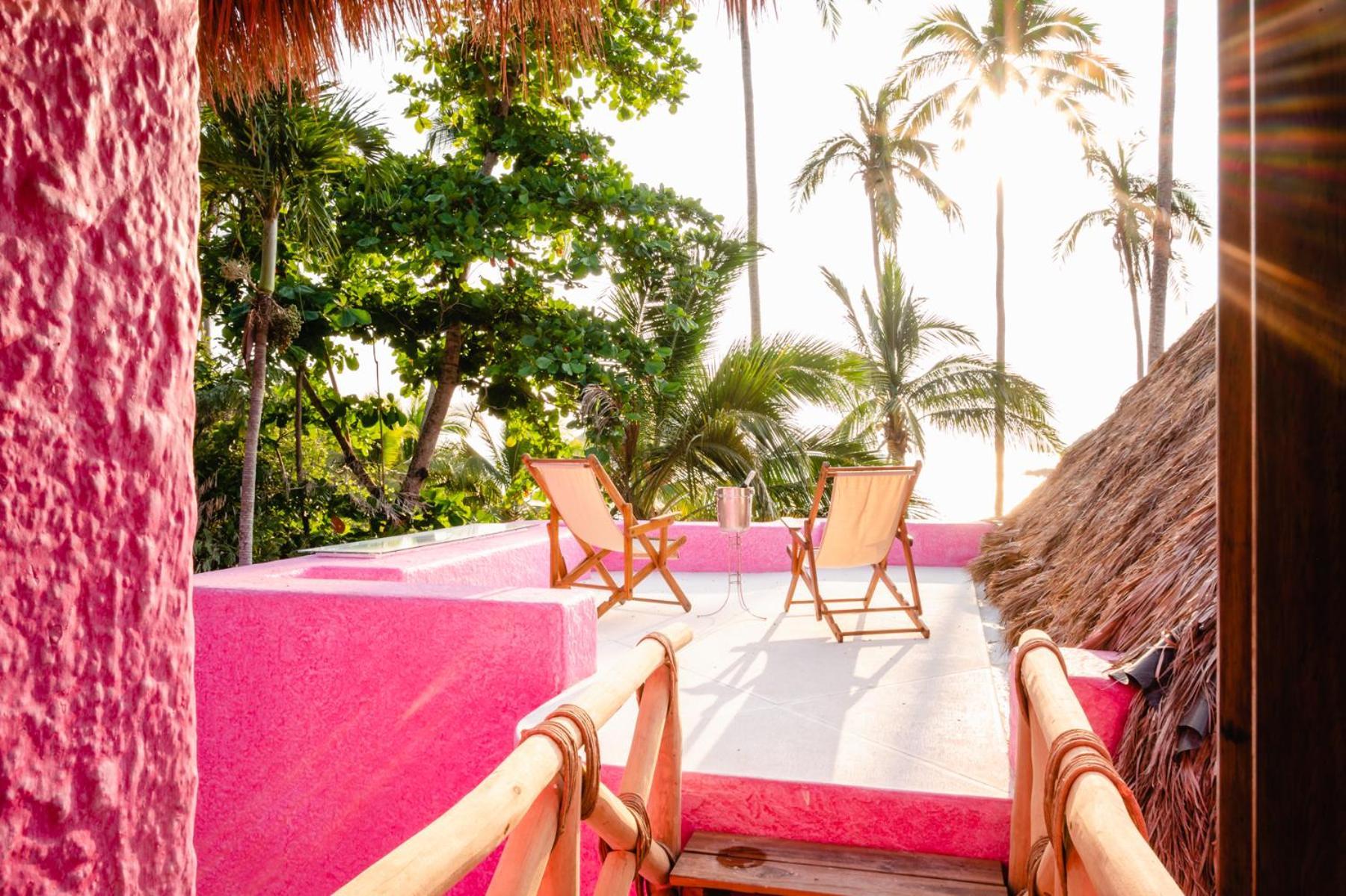 Playa Rosa Bungalows Careyes Exterior foto